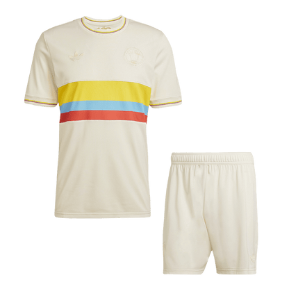 Colombia Soccer Jersey Kit(Jersey+Shorts) - 100th Anniversary