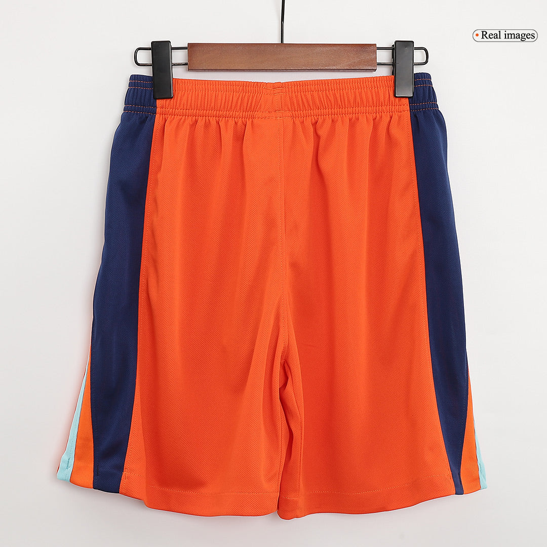 Netherlands Home Soccer Shorts Euro