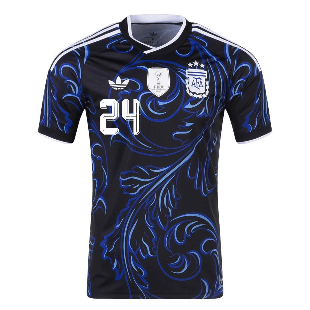 E. FERNÁNDEZ #24 Argentina Away Soccer Jersey 2026