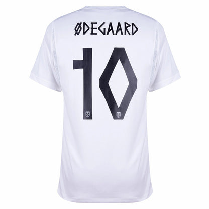 Odegaard #10 Norway Third Whiteout 2026 World Cup Jersey