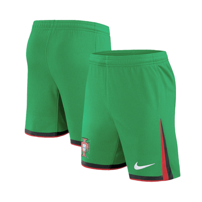 Portugal Home Soccer Shorts Euro