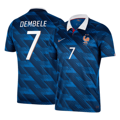 DEMBELE #7 France Home Soccer Jersey 2026