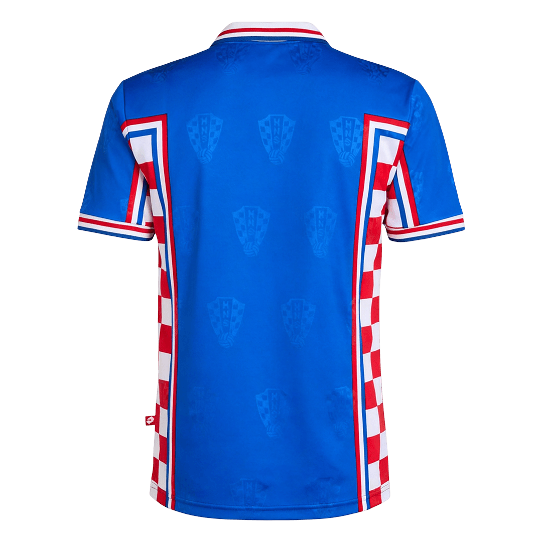 Retro 1998 Croatia Away Soccer Jersey