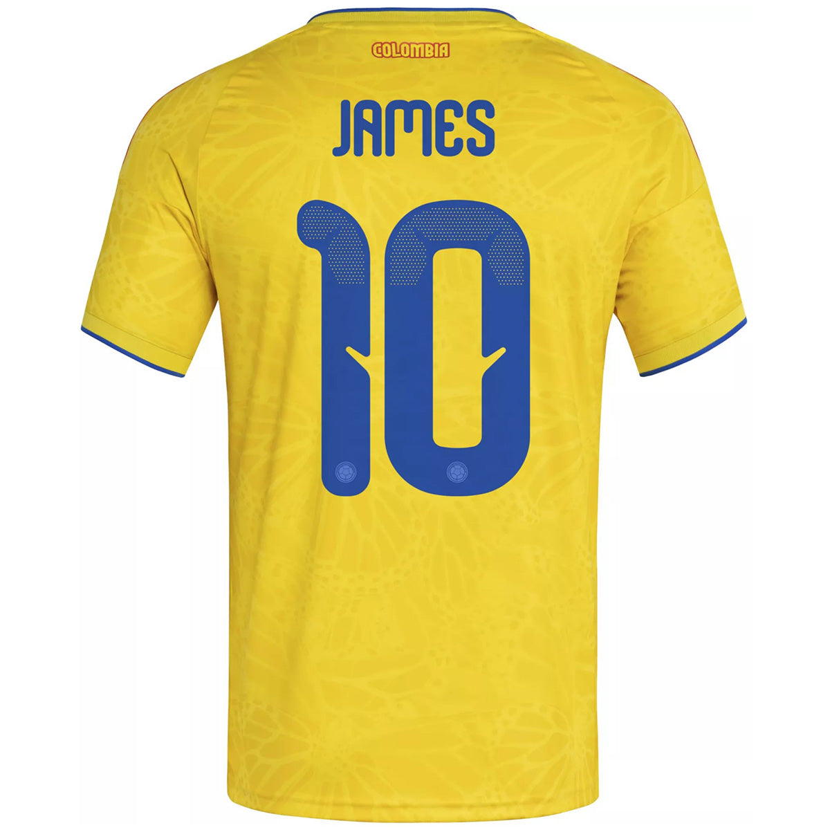 James #10 Colombia Home 2026 World Cup Jersey