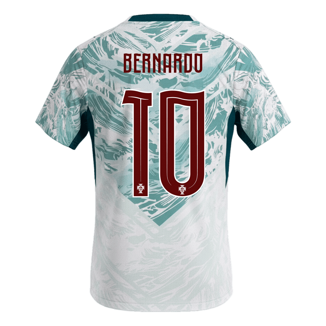 BERNARDO #10 Portugal Away Soccer Jersey 2026