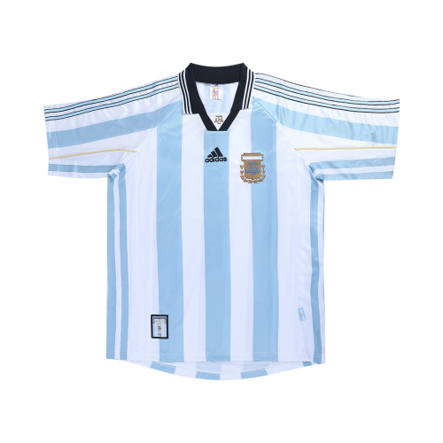 VERON #11 Retro Argentina Home Jersey World Cup 1998