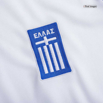 CHARISTEAS #9 Retro Greece Away Jersey 2004 Euro Cup Jersey