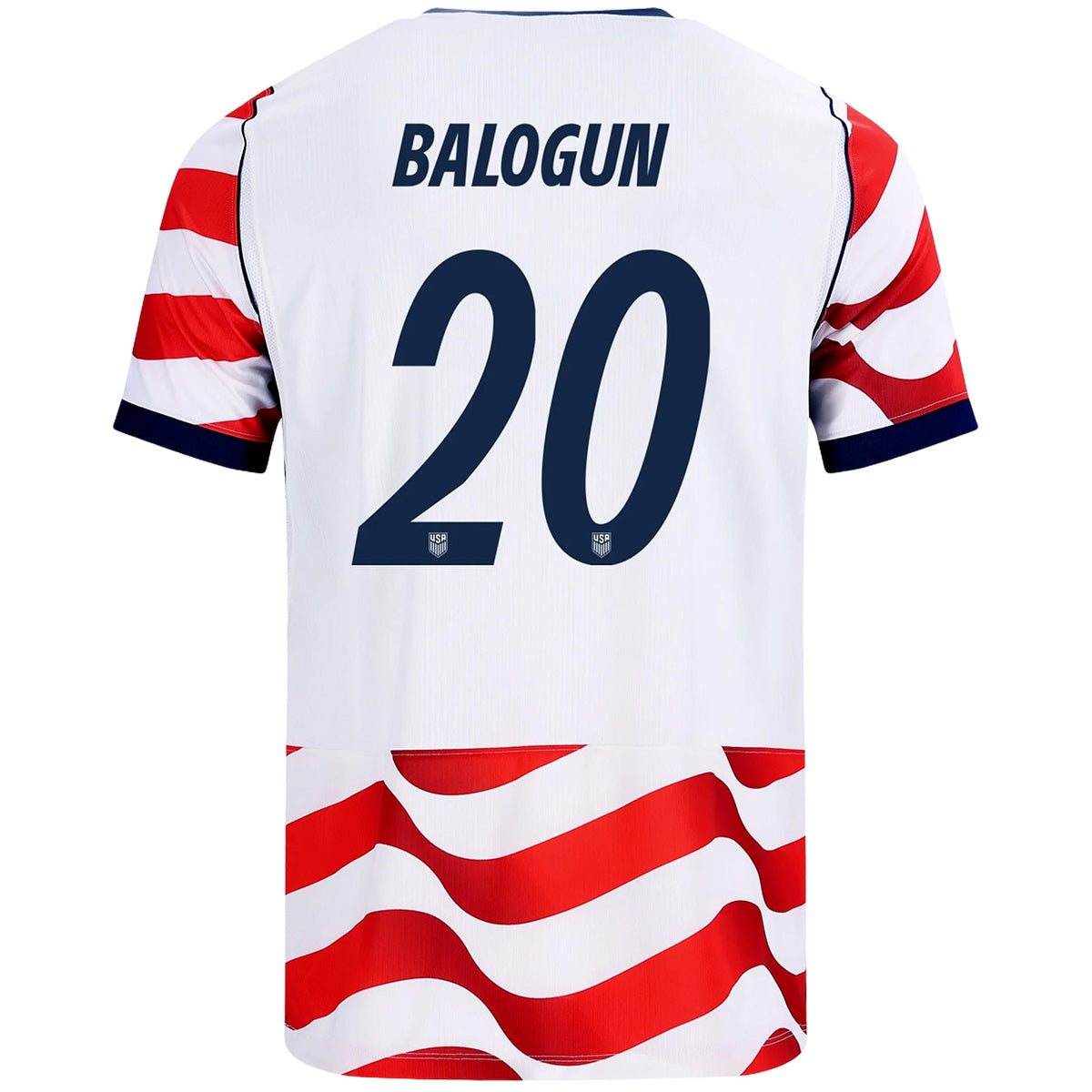 Balogun #20 USMNT Home 2026 World Cup Jersey