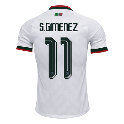 S.GIMENEZ #11 Mexico Away Soccer Jersey 2026 Player Version