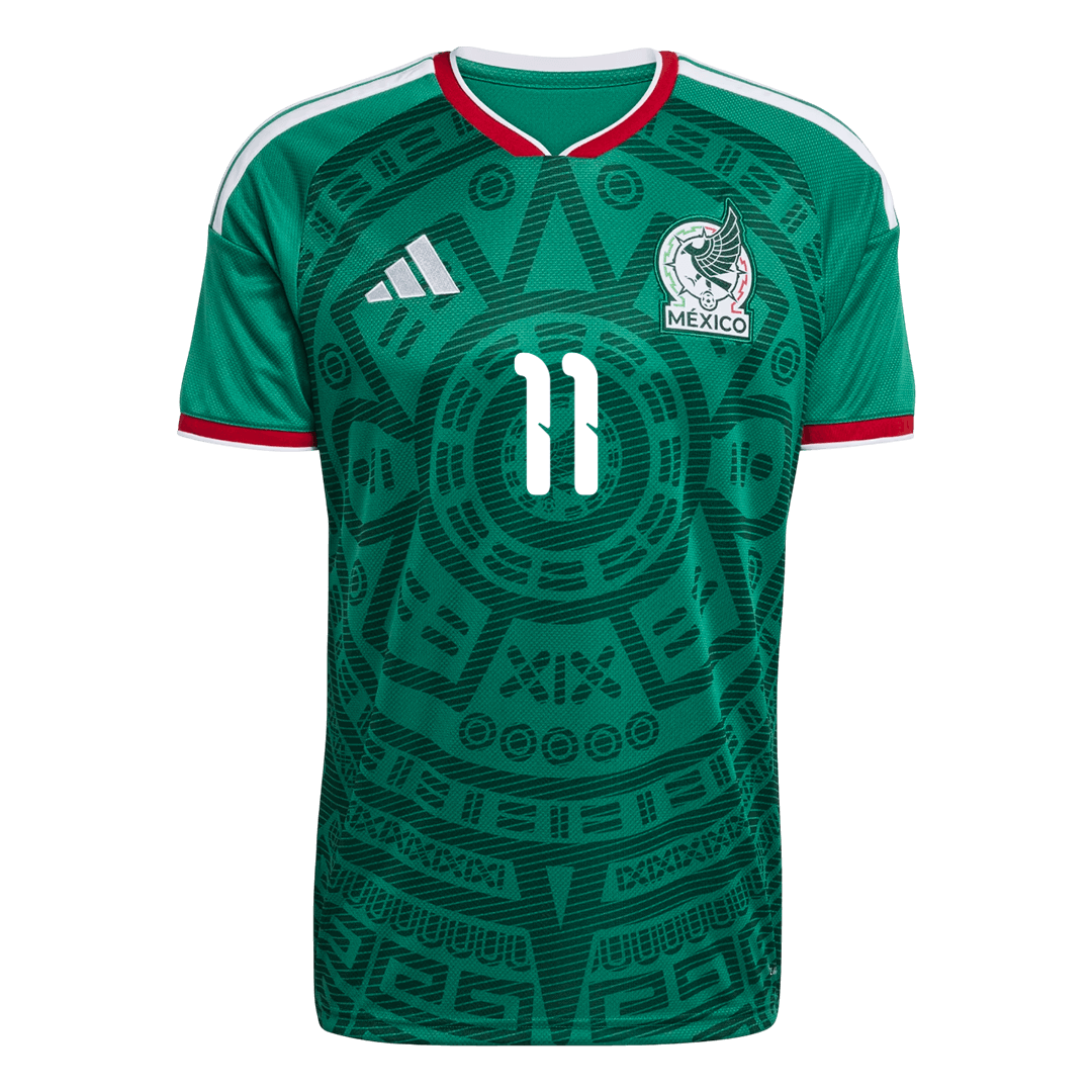 S.GIMENEZ #11 Mexico Home Soccer Jersey 2026