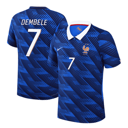 DEMBELE #7 France Home Soccer Jersey 2026 Player Version