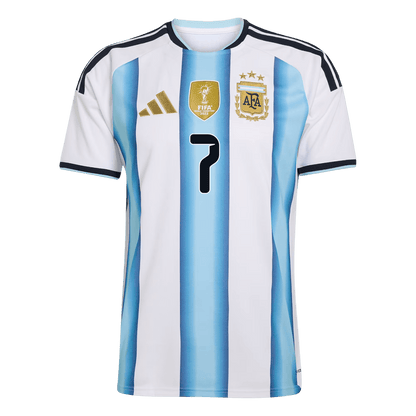 DE PAUL #7 Argentina Home Soccer Jersey 2026