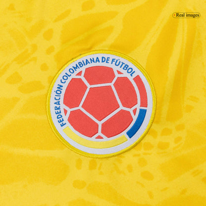 Colombia Home Long Sleeve Soccer Jersey 2026