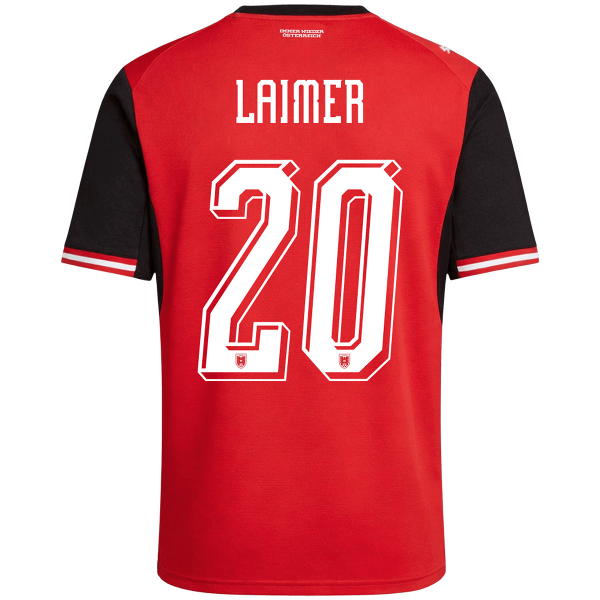 LAIMER #20 Austria Home 2026 World Cup Jersey