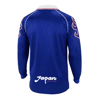 Retro 1998 Japan Home Long Sleeve Soccer Jersey