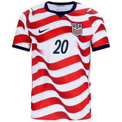 Balogun #20 USMNT Home 2026 World Cup Jersey