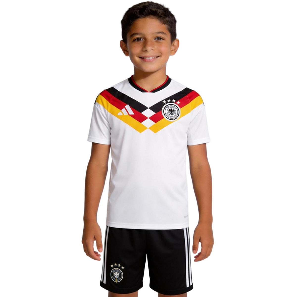 Kids Germany Home Soccer Kit 2026 World Cup Jersey