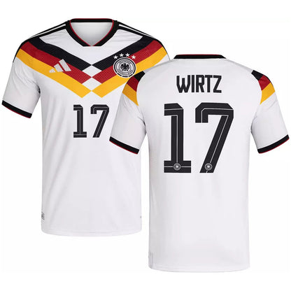 [Authentic] Wirtz #17 Germany Home 2026 World Cup Jersey