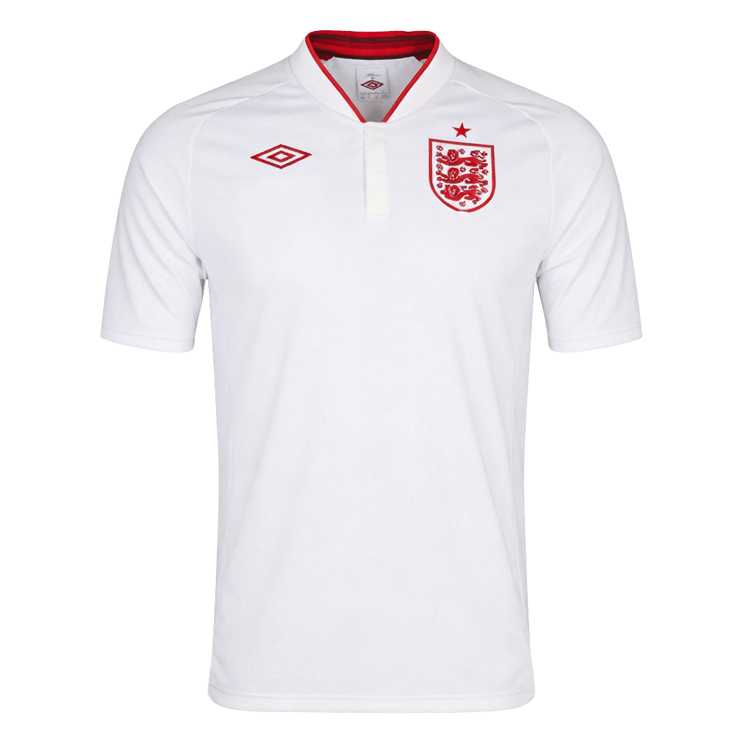 Retro 2012 England Home Soccer Jersey