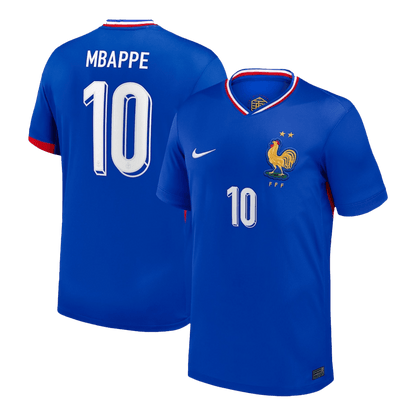 MBAPPE #10 France Home Soccer Jersey Euro
