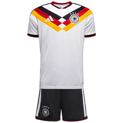 Kids Germany Home Soccer Kit 2026 World Cup Jersey