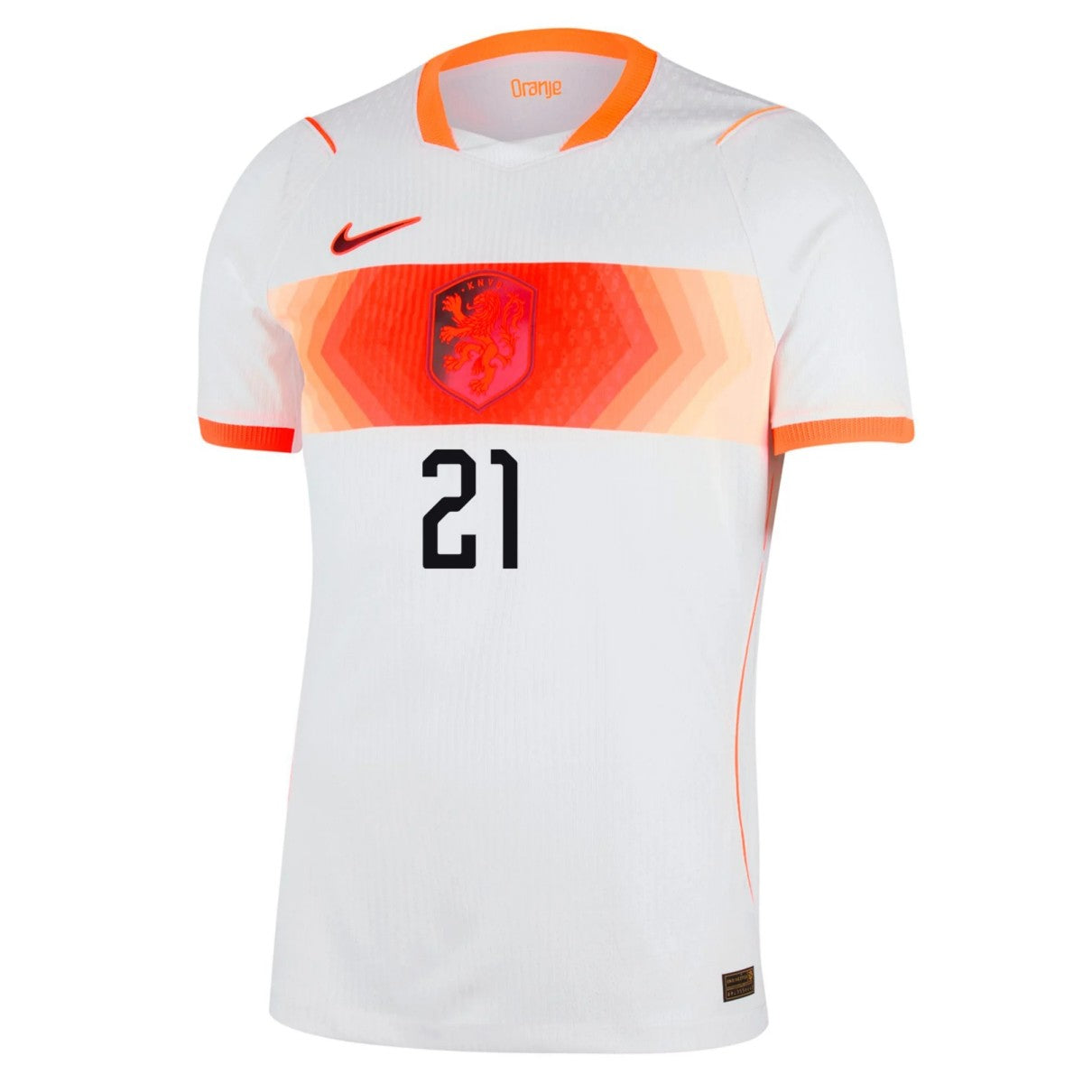[Authentic] F.DE JONG #21 Netherlands Away 2026 World Cup Jersey