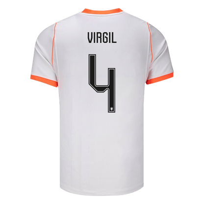 VIRGIL #4 Netherlands Away Soccer Jersey 2026