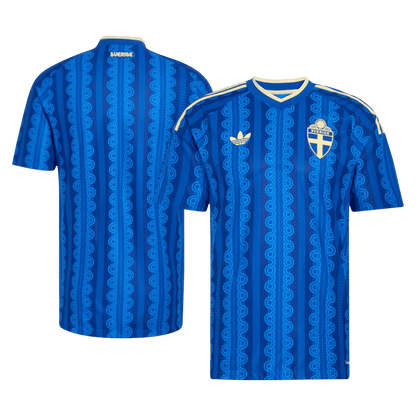 Sweden Away Soccer Jersey 2026 Player Version