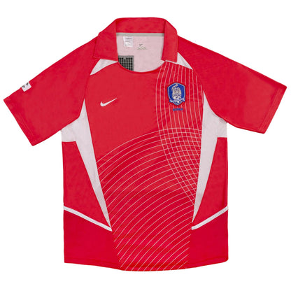 J S PARK #21 Retro South Korea Home Jersey 2002