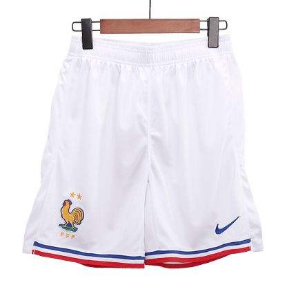 France Home Soccer Shorts Euro