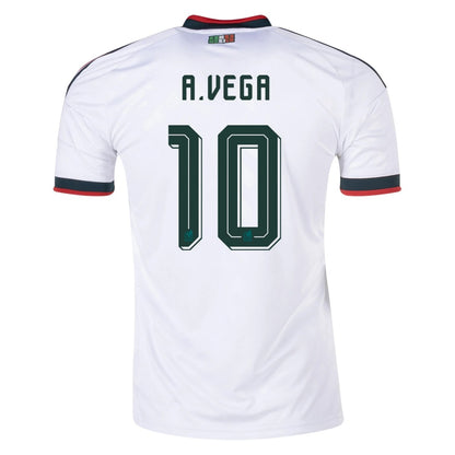 A.VEGA #10 Mexico Away 2026 World Cup Jersey