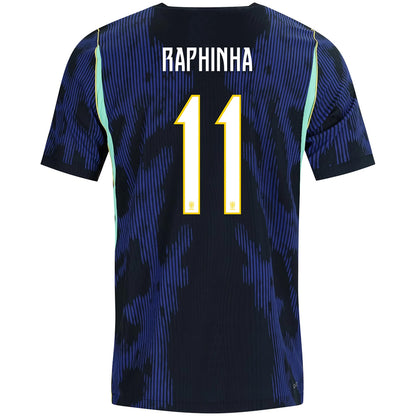 [Authentic] Raphinha #11 Brazil Away 2026 World Cup Jersey