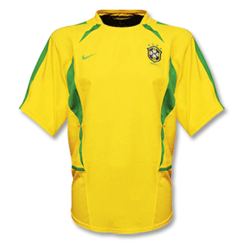 R.CARLOS #6 Retro Brazil Home Jersey World Cup 2002