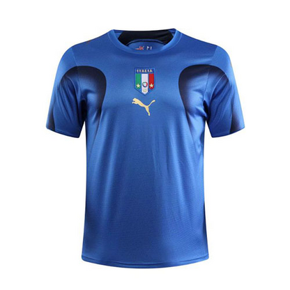TONI #9 Retro Italy Home Jersey World Cup 2006