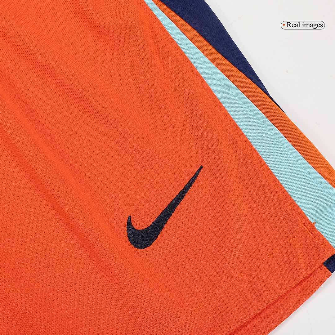 Netherlands Home Shorts 2024 Euro Cup
