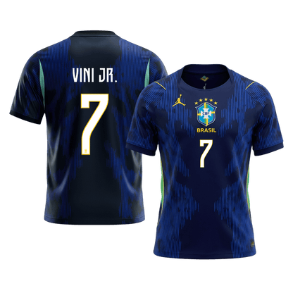 VINI JR. #7 Brazil Away Soccer Jersey 2026