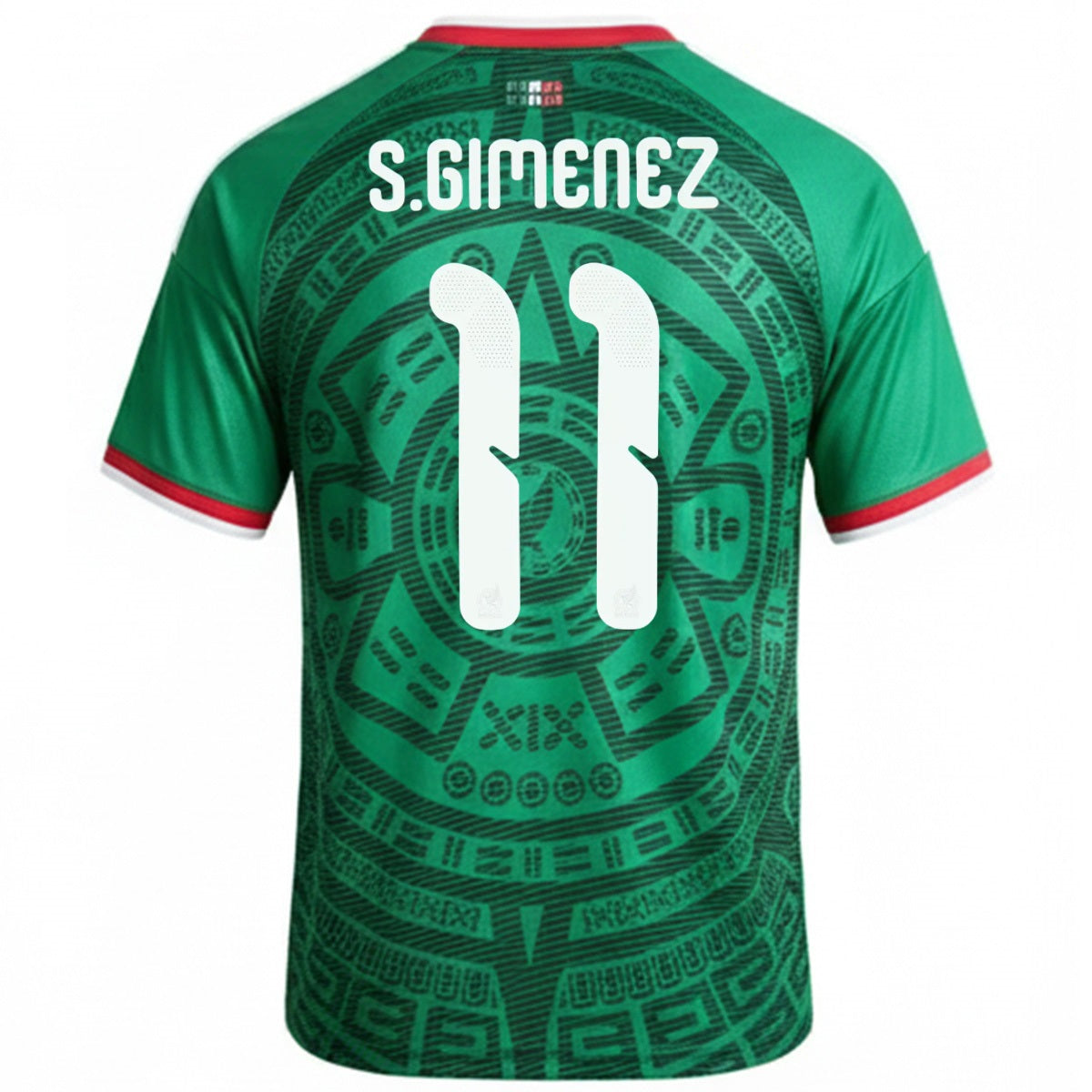 S.Giminez #11 Mexico Home 2026 World Cup Jersey
