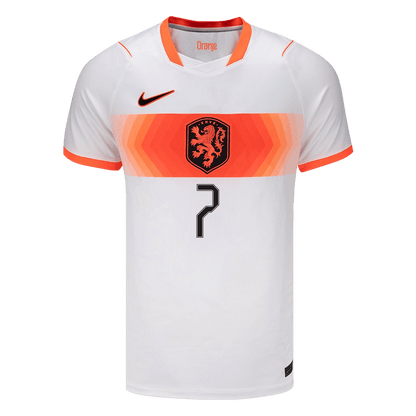 XAVI #7 Netherlands Away Soccer Jersey 2026