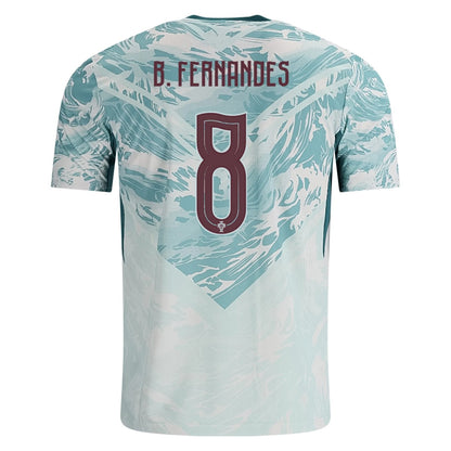 B.FERNANDES #8 Portugal Away 2026 World Cup Jersey