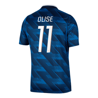 OLISE #11 France Home Soccer Jersey 2026