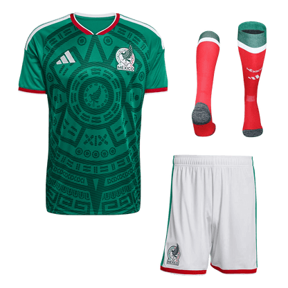 Mexico Home Soccer Jersey Kit(Jersey+Shorts+Socks) 2026