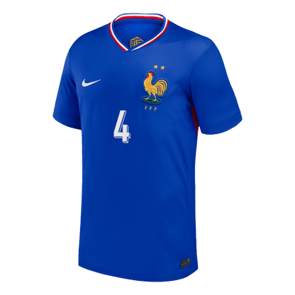 UPAMECANO #4 France Home Soccer Jersey