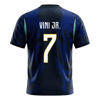 VINI JR. #7 Brazil Away Soccer Jersey 2026