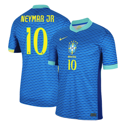 NEYMAR JR #10 Brazil Away Soccer Jersey