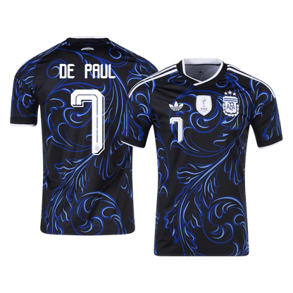 DE PAUL #7 Argentina Away Soccer Jersey 2026