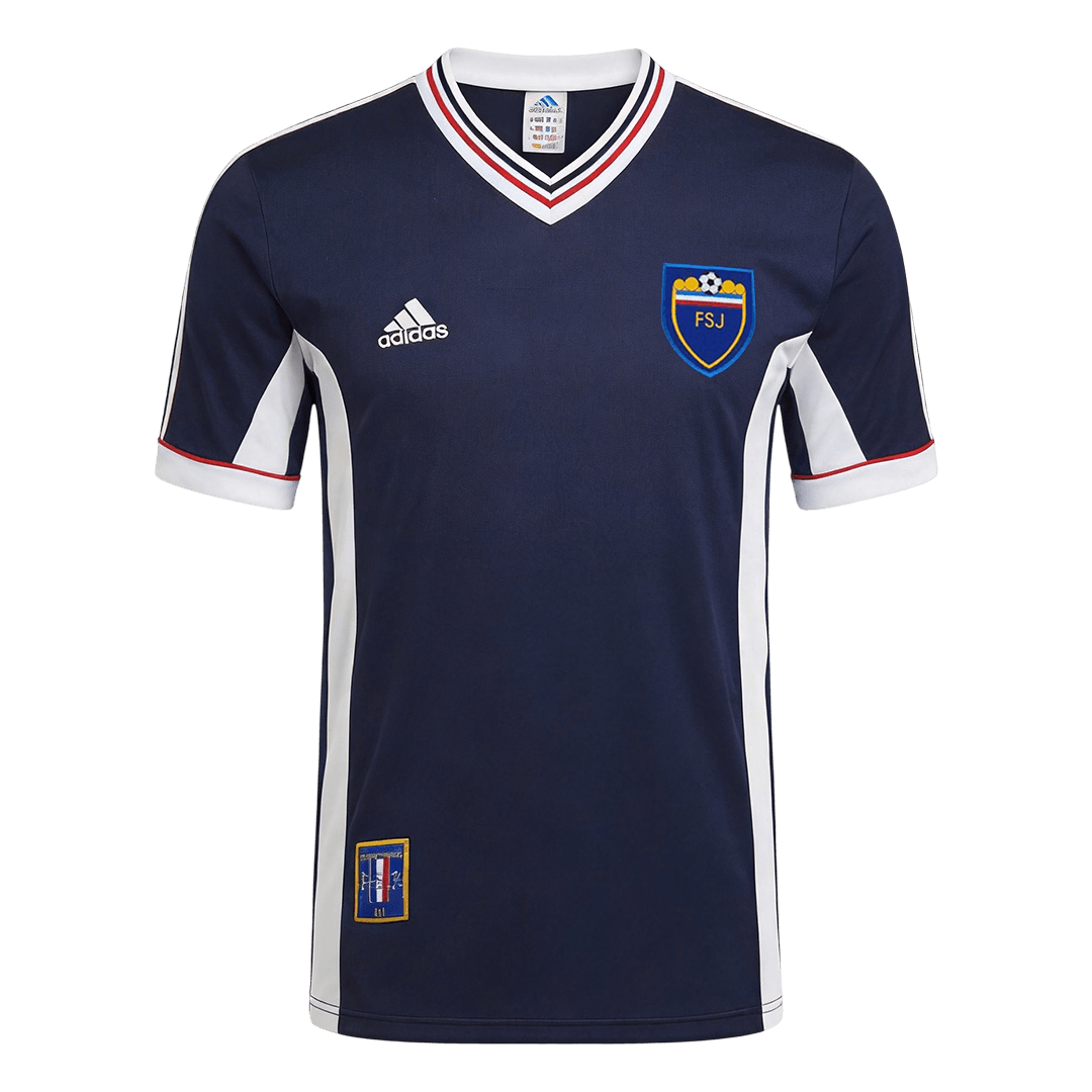 Retro 1998 Yugoslavia Home Soccer Jersey