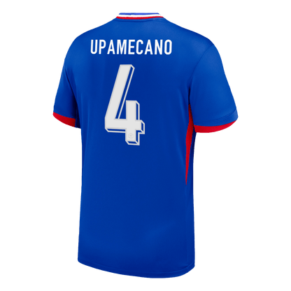 UPAMECANO #4 France Home Soccer Jersey