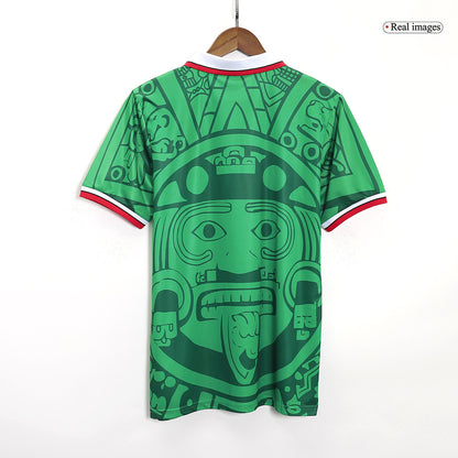Retro 1998 Mexico Home Soccer Jersey