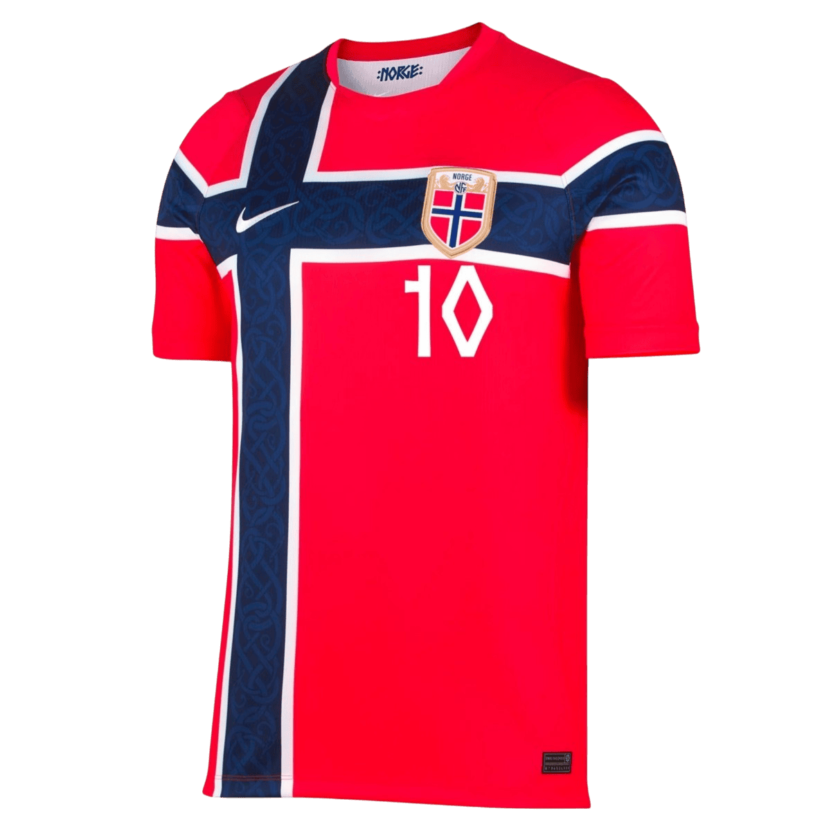 Ødegaard #10 Norway Home Soccer Jersey 2026