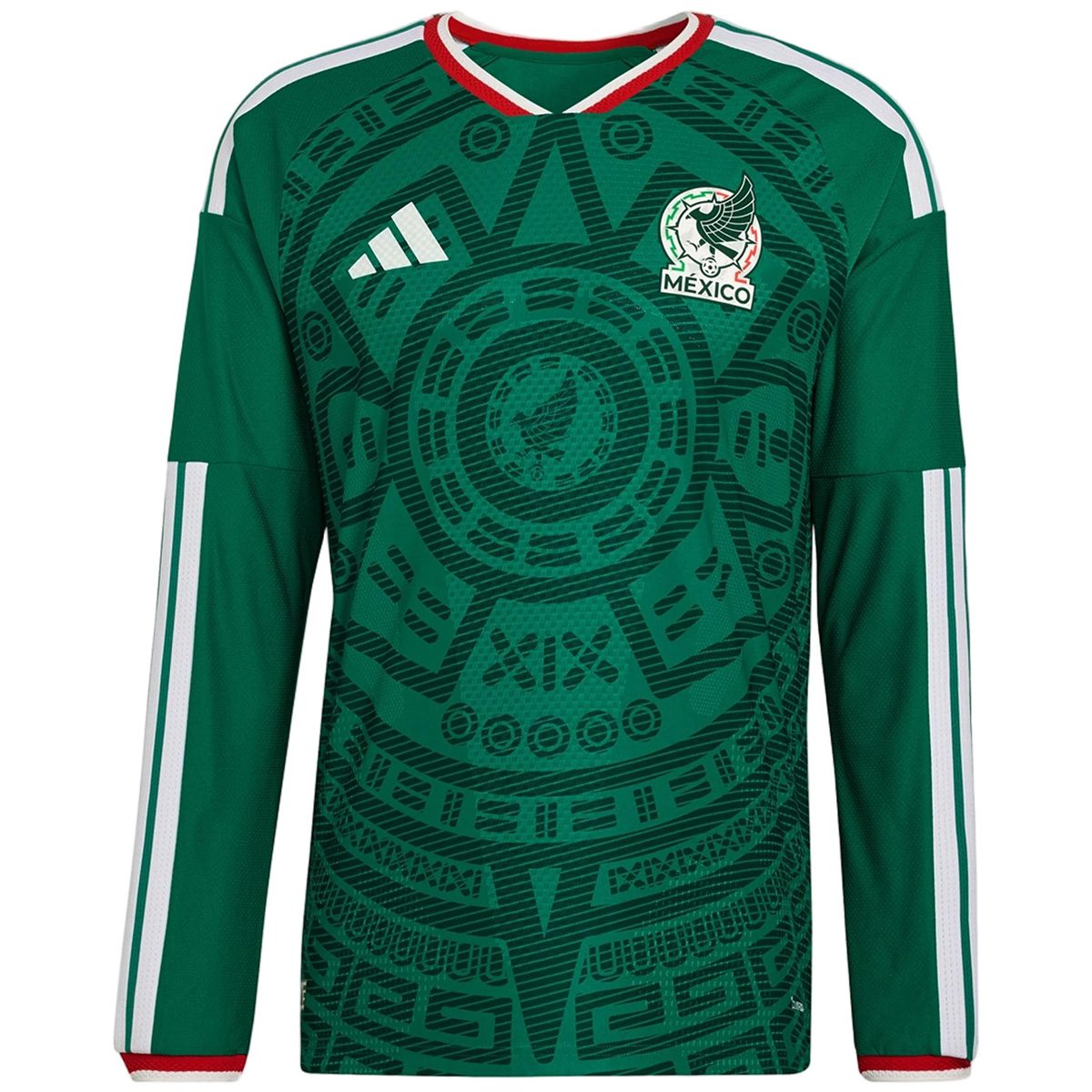 [Authentic] Mexico Home Long Sleeve 2026 World Cup Jersey